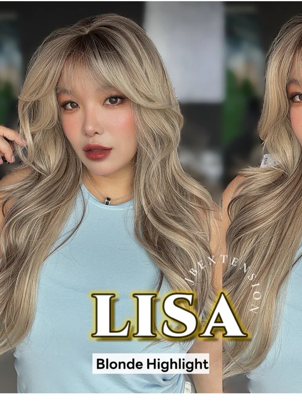 JB LISA BLONDE HIGHLIGHT WITH TAG - Picture 2 of 6